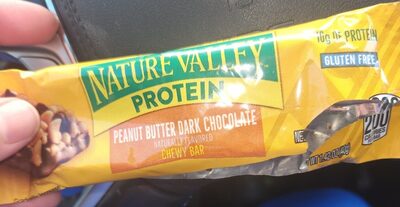 Protein Peanut butter Dark Chocolate chewy bar