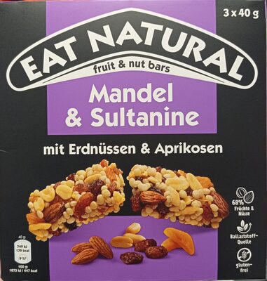 Mandel & Sultanine mit Erdnüssen & Aprikosen